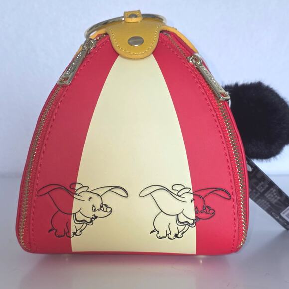 Loungefly Disney Dumbo Circus Tent Figural Crossbody Bag | NWT main image 5